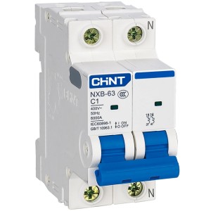 Cầu Dao Tự Động CHINT NXB-63 2P C1 1A, 2A,...C63