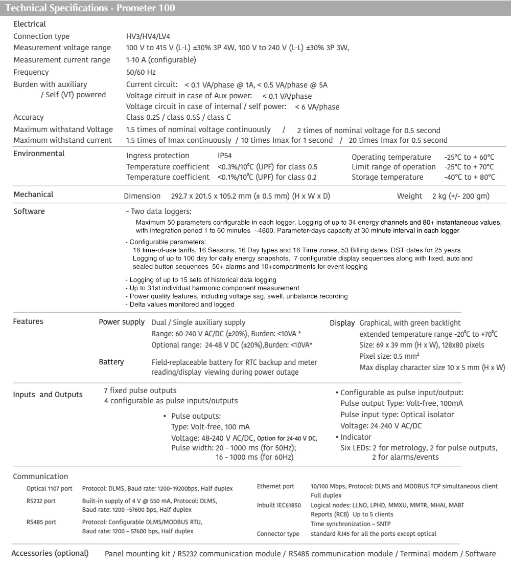 cewe-prometer-100-spec