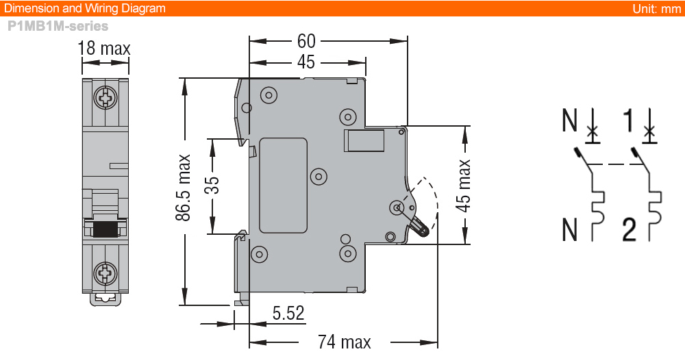 lovato-mcb-p1mb1m-series-dims-1