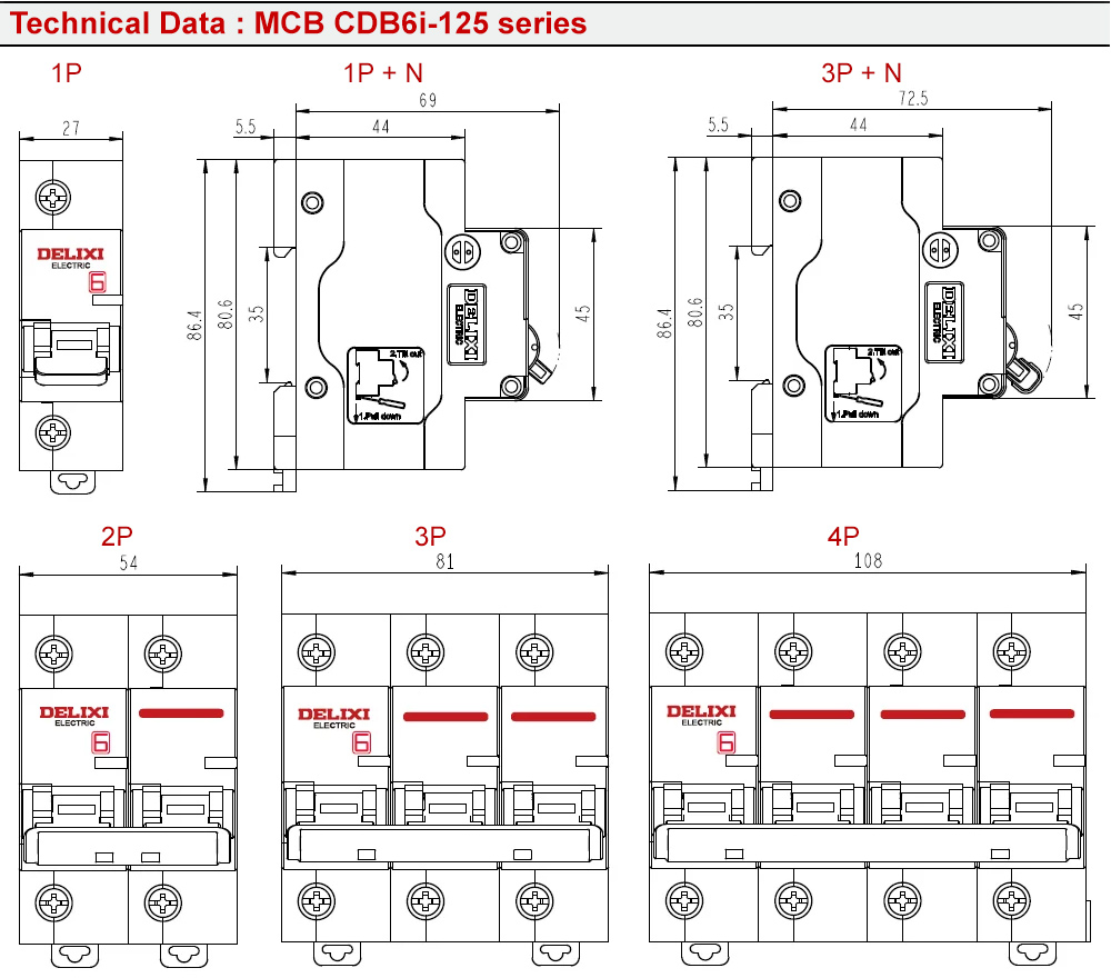 delixi-mcb-cdb6i125-dims