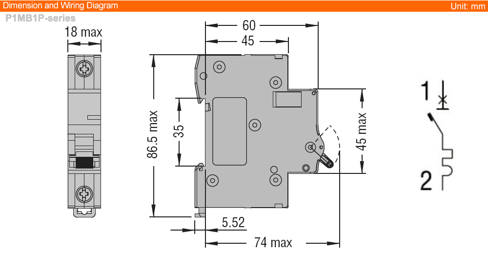 lovato-mcb-p1mb1p-series-dims