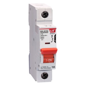 MCB LS BKJ63N-1P-10A : Cầu dao tự động 1P 10A 6KA