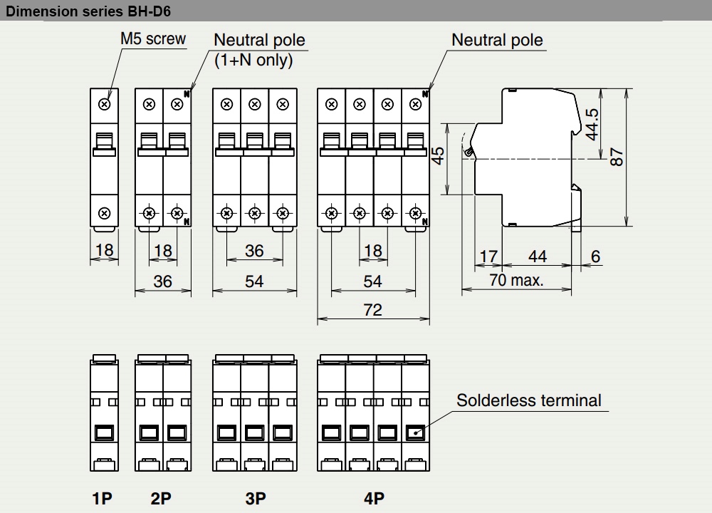 mitsu-mcb-bh-d6-dims