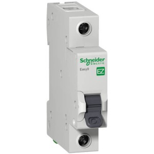 Schneider EZ9F34106: MCB 1P 6A 4.5kA dòng Easy9