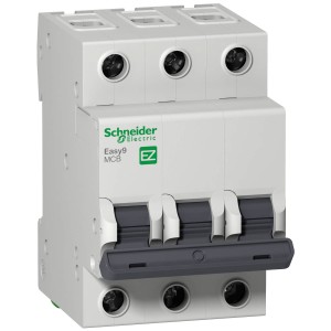 Schneider EZ9F34306: MCB 3P 6A 4.5kA dòng Easy9