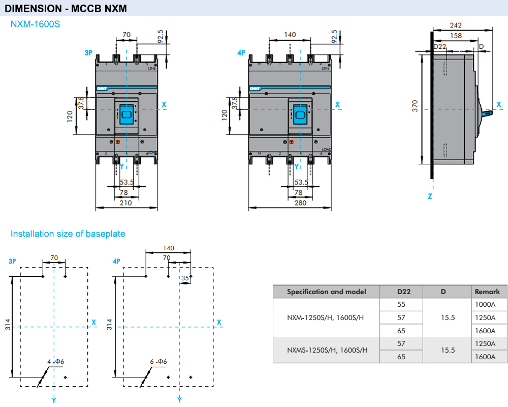 chint-mccb-nxm-1600s-dims-1