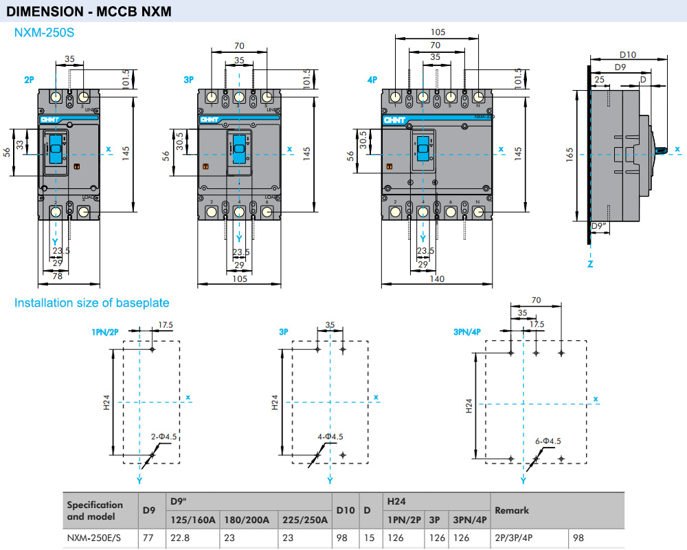 chint-mccb-nxm-250s-dims-1