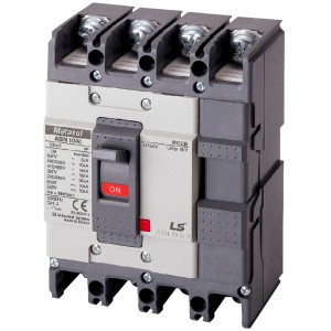 MCCB LS ABN104c : Cầu Dao Tự Động 4P 15A 22kA