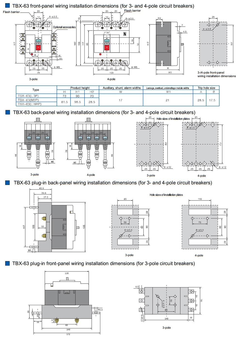 teco-mccb-tbx63-dims